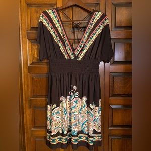 Leisure dress or swim suit cover-up. Size large